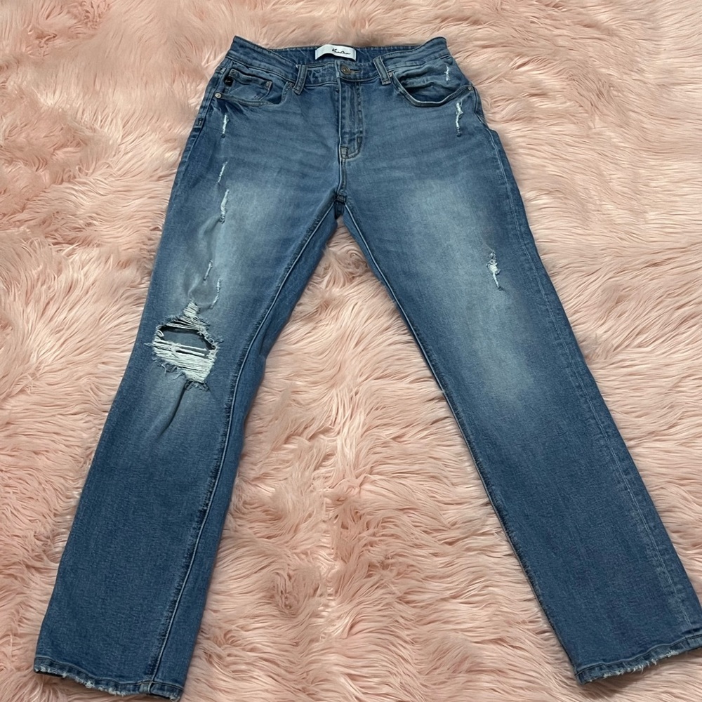 KanCan 90’s High Rise Straight Leg Jeans (5/26)